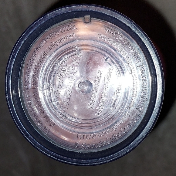 Starbucks Cactus Tumbler Pink Peach Venti Floral Flower Rose Gold. No straw - Picture 6 of 9